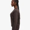 T-shirt Classic Organic pour femme - Marron café