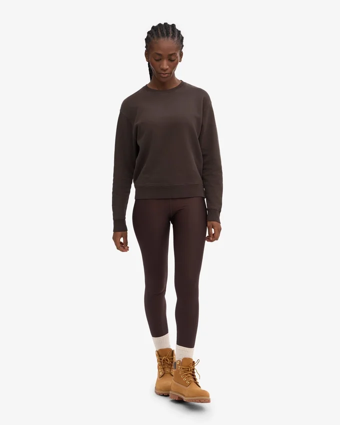 T-shirt Classic Organic pour femme - Marron café