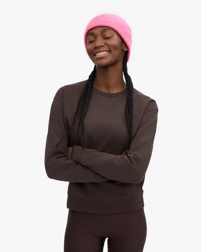 T-shirt Classic Organic pour femme - Marron café