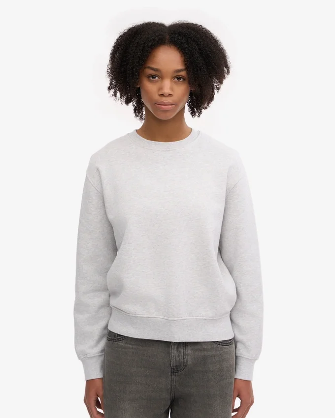 T-shirt Classic Organic pour femme - Mélange neige