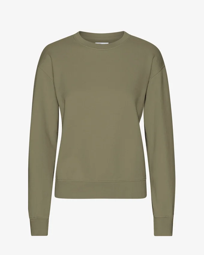 T-shirt Classic Organic pour femme - Olive poussiéreux