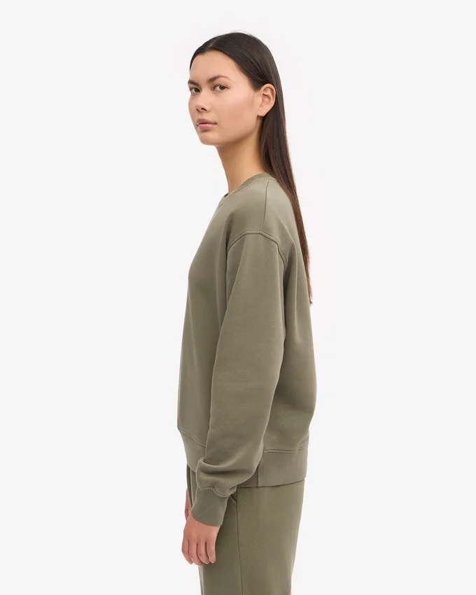 T-shirt Classic Organic pour femme - Olive poussiéreux