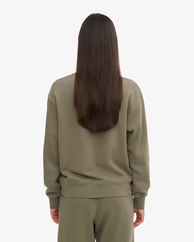 T-shirt Classic Organic pour femme - Olive poussiéreux