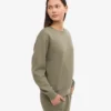 T-shirt Classic Organic pour femme - Olive poussiéreux