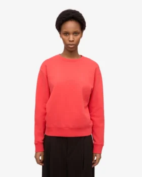 T-shirt Classic Organic pour femme – Rouge mandarine