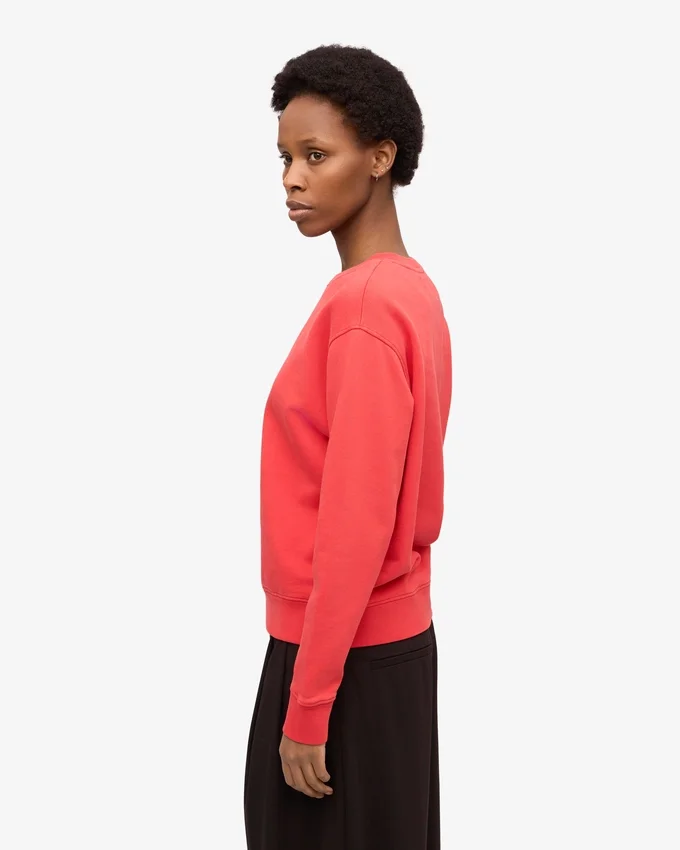 T-shirt Classic Organic pour femme - Rouge mandarine