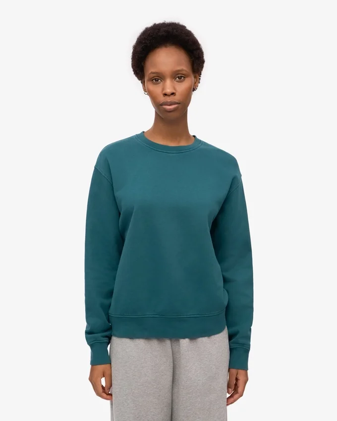 T-shirt Classic Organic pour femme - Vert océan