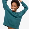 T-shirt Classic Organic pour femme - Vert océan