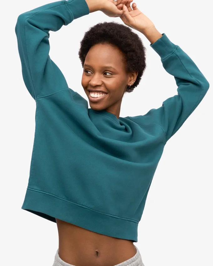 T-shirt Classic Organic pour femme - Vert océan