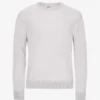 T-shirt classique en laine mérinos - Mélange neige
