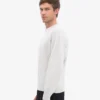 T-shirt classique en laine mérinos - Mélange neige