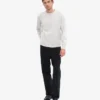 T-shirt classique en laine mérinos - Mélange neige