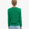 T-shirt classique en laine mérinos pour femme - Vert Kelly