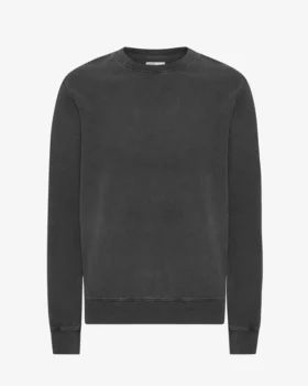 T-shirt à col rond Classic Organic - Noir délavé