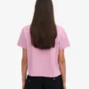 T-shirt court et ample en coton bio - Fleur de cerisier