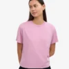 T-shirt court et ample en coton bio - Fleur de cerisier