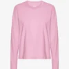 T-shirt à manches longues bio pour femme - Fleur de cerisier