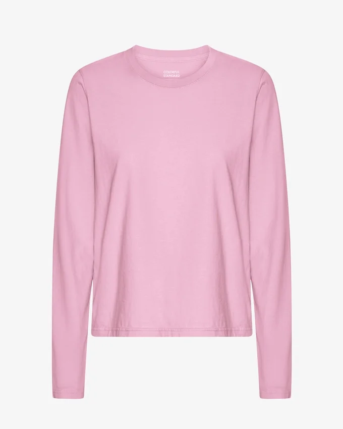 T-shirt à manches longues bio pour femme - Fleur de cerisier