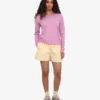 T-shirt à manches longues bio pour femme - Fleur de cerisier