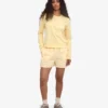 T-shirt à manches longues bio pour femme - Soft Yellow