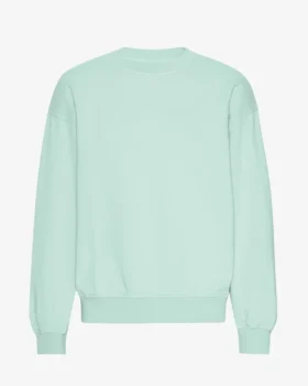 T-shirt oversize bio - Aqua clair
