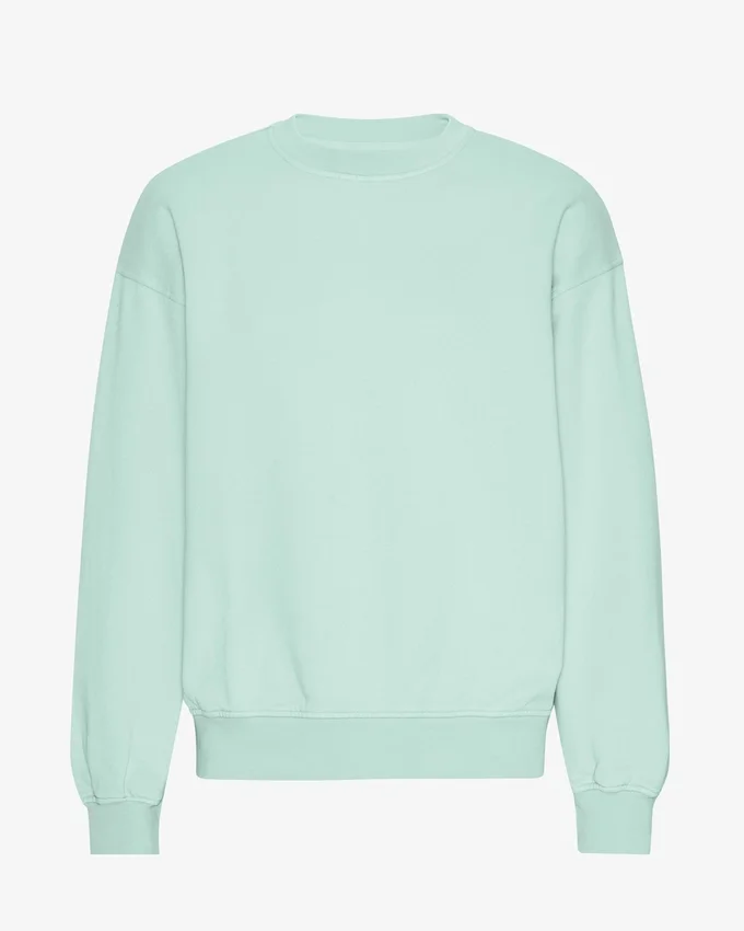 T-shirt oversize bio - Aqua clair