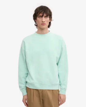 T-shirt oversize bio – Aqua clair