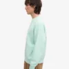T-shirt oversize bio - Aqua clair