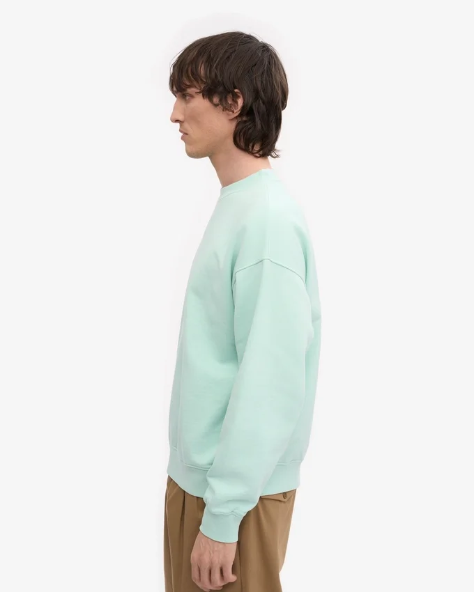 T-shirt oversize bio - Aqua clair