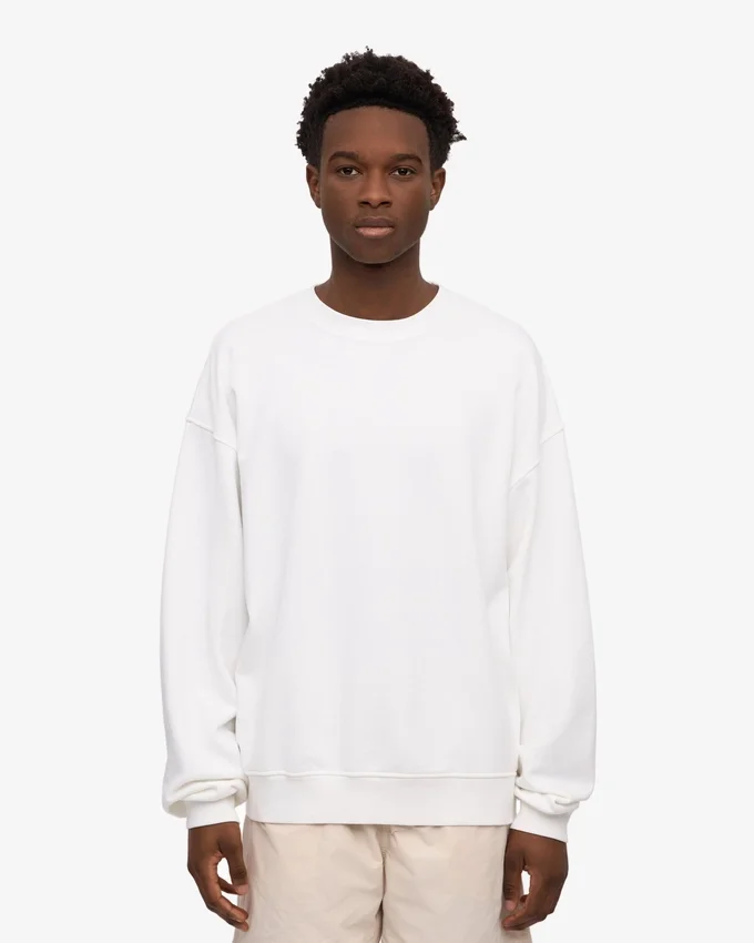 T-shirt oversize bio - Blanc optique