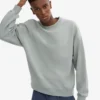 T-shirt oversize bio - Bleu acier