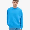 T-shirt oversize bio - Bleu Pacifique
