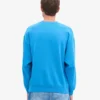 T-shirt oversize bio - Bleu Pacifique