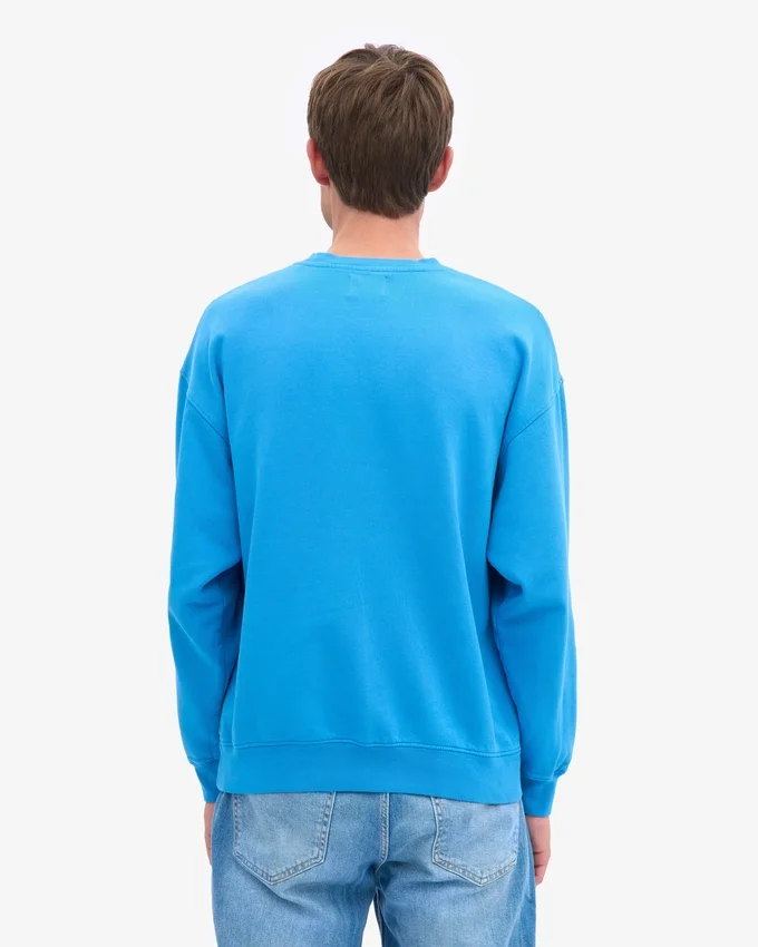 T-shirt oversize bio - Bleu Pacifique