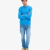 T-shirt oversize bio - Bleu Pacifique