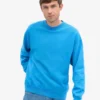 T-shirt oversize bio - Bleu Pacifique