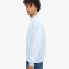 T-shirt oversize bio - Bleu polaire