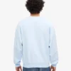 T-shirt oversize bio - Bleu polaire
