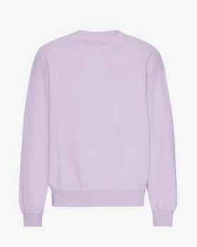 T-shirt oversize bio - Lavande pâle