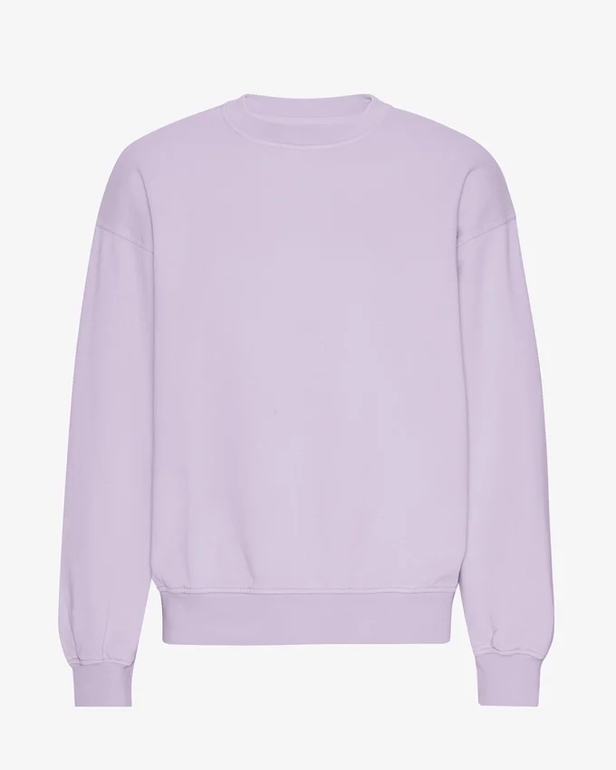 T-shirt oversize bio - Lavande pâle