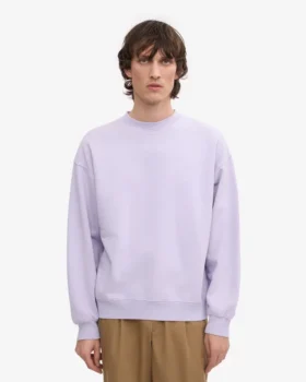 T-shirt oversize bio – Lavande pâle