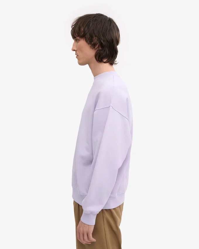 T-shirt oversize bio - Lavande pâle