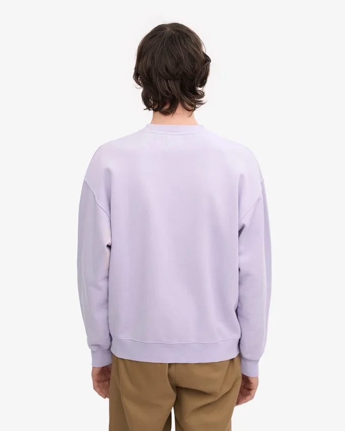 T-shirt oversize bio - Lavande pâle