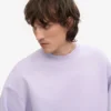 T-shirt oversize bio - Lavande pâle