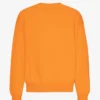 T-shirt oversize bio - Orange soleil