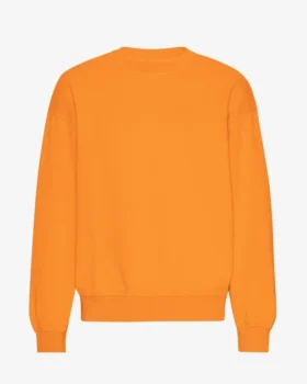 T-shirt oversize bio - Orange soleil