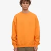 T-shirt oversize bio - Orange soleil