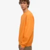 T-shirt oversize bio - Orange soleil