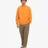 T-shirt oversize bio - Orange soleil