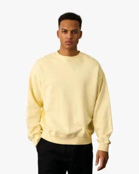 T-shirt oversize bio – Rouge écarlate